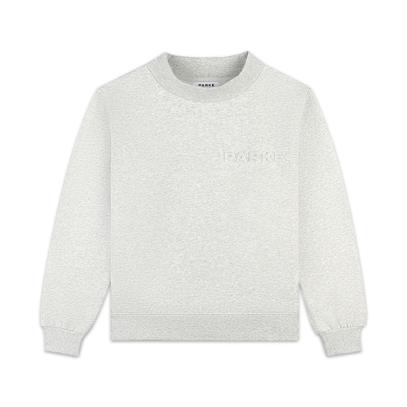 Embossed Mockneck