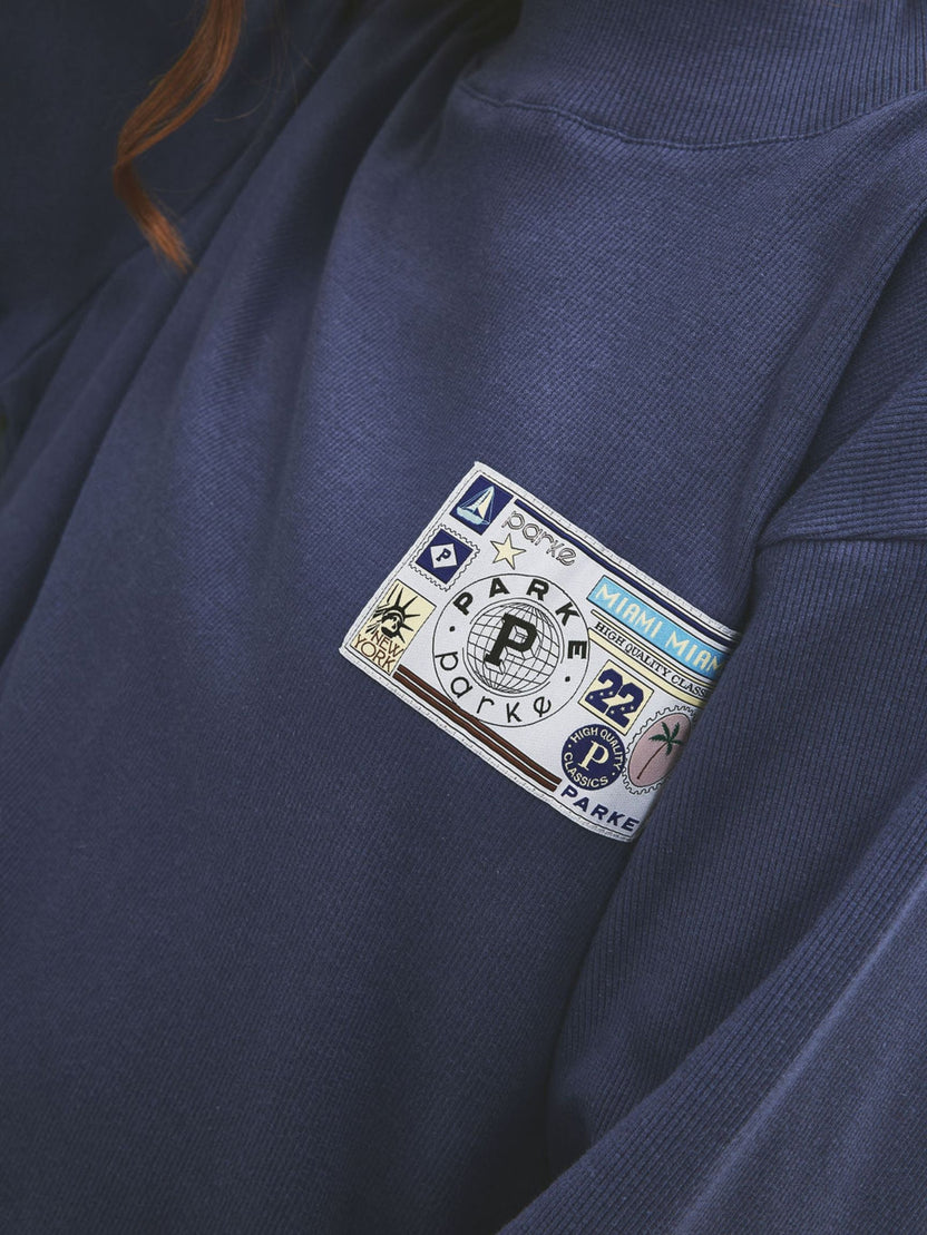 Ribbed Pullover With Nostalgia Patch