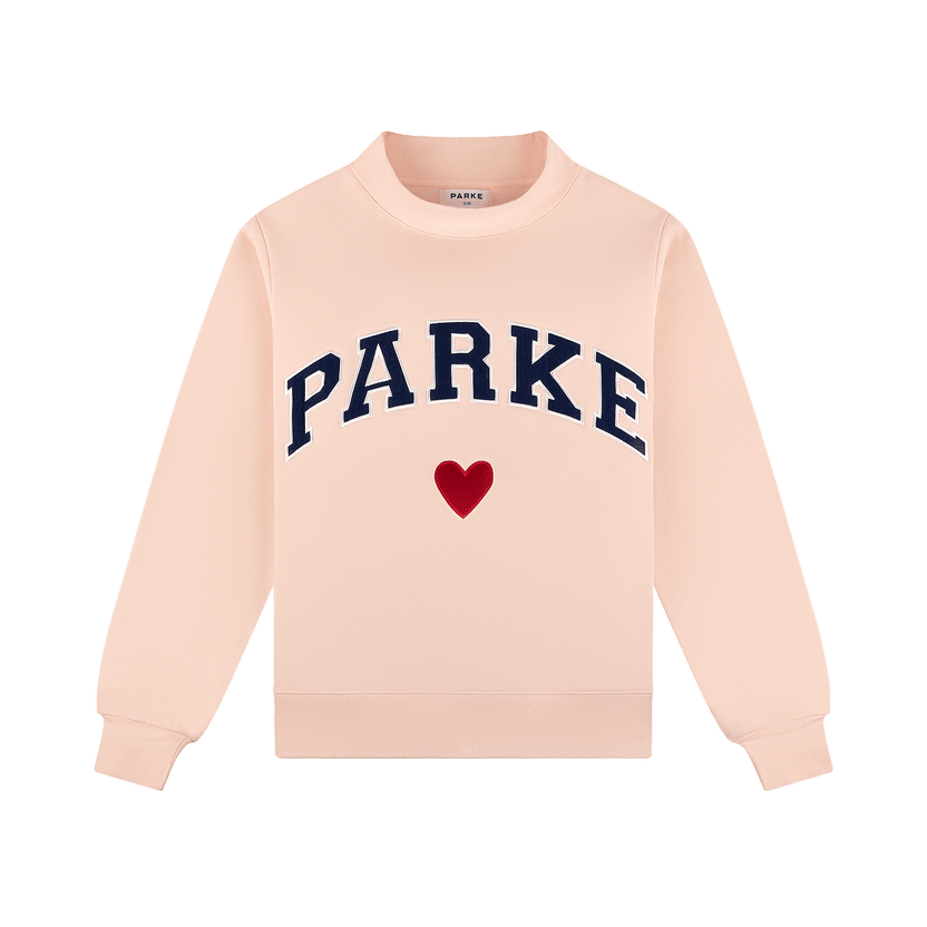 Heart Varsity Mockneck