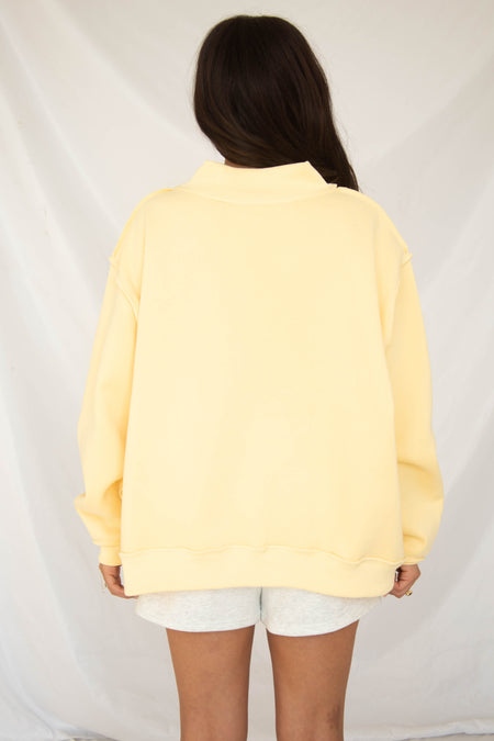 Customized Embroidered Mock neck Sweatshirt