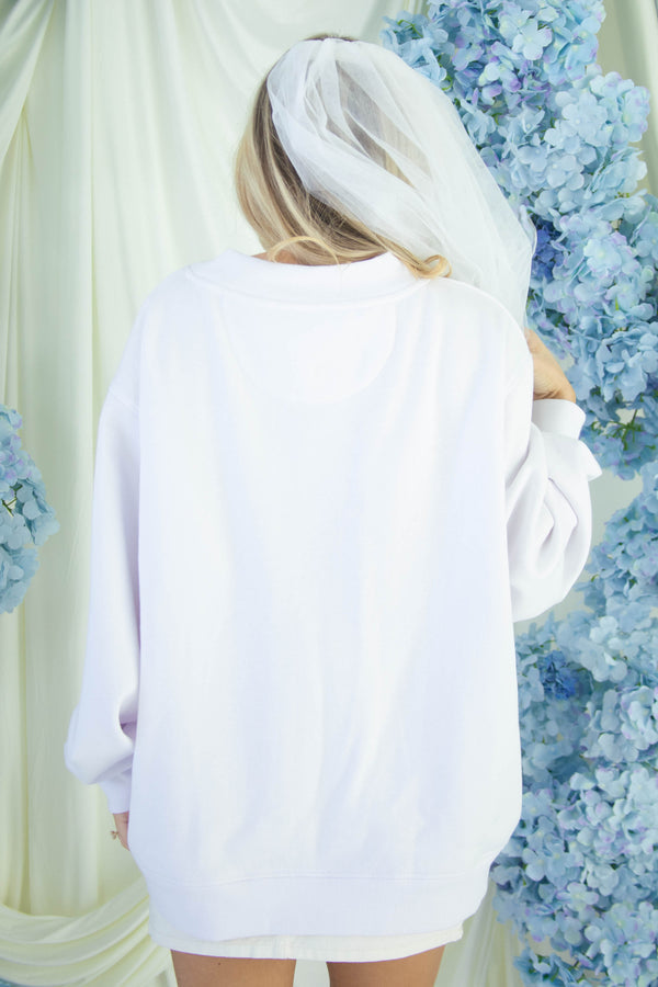 Customized Embroidered Mock neck Sweatshirt