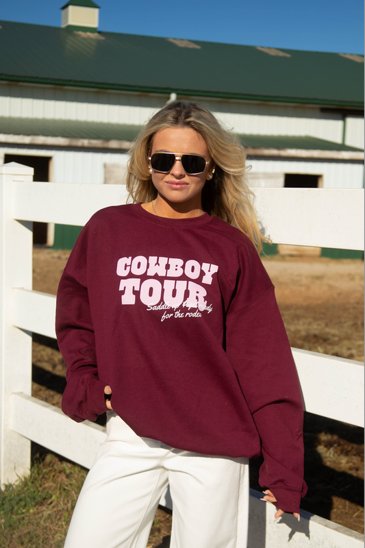 Customized Embroidered Mock neck Sweatshirt