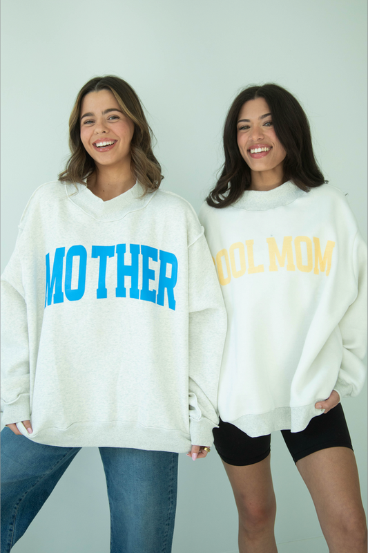 Customized Embroidered Mock neck Sweatshirt