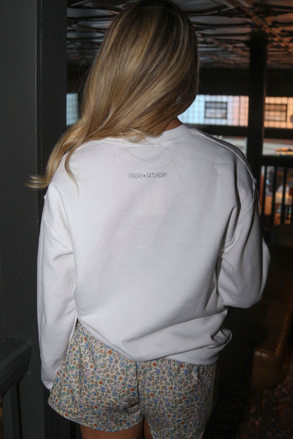 Customized Embroidered Mock neck Sweatshirt
