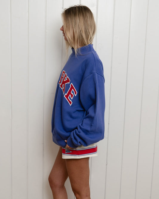 High Tide Varsity Mockneck Sweatshirt — Drift + Sail