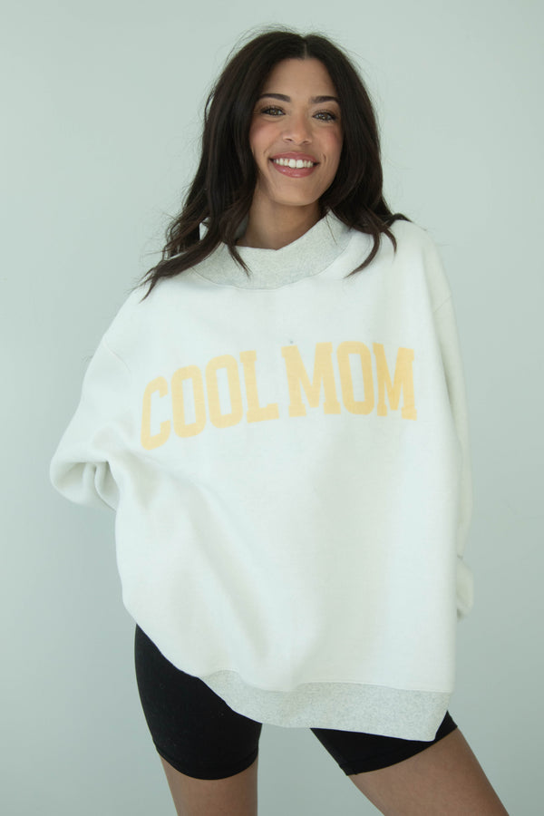 Customized Embroidered Mock neck Sweatshirt