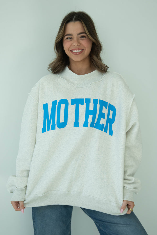 Customized Embroidered Mock neck Sweatshirt