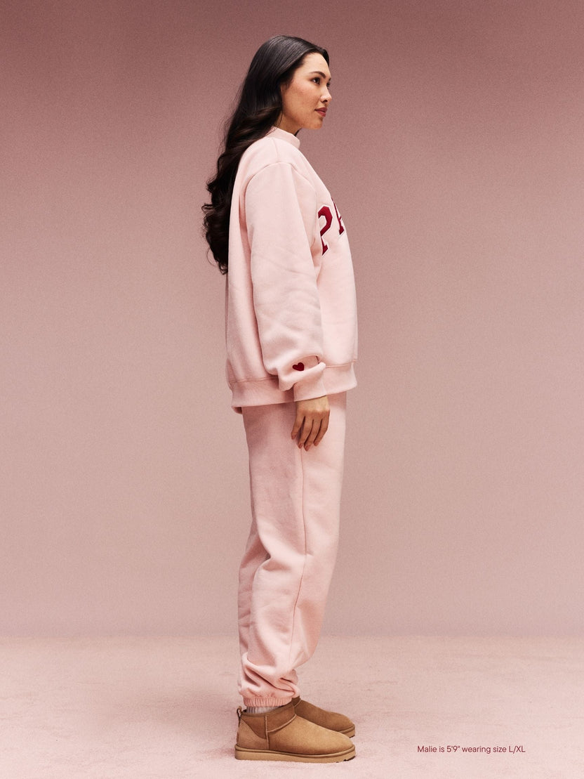 Valentine's Varsity Mockneck