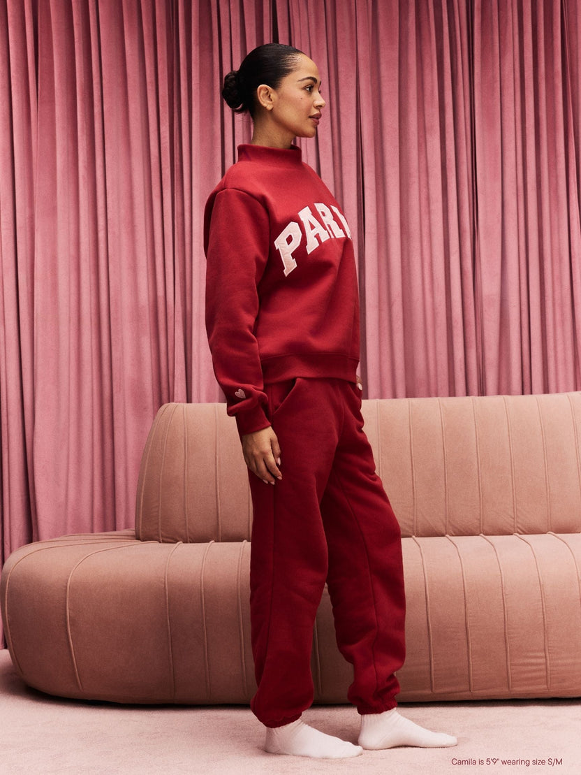 Valentine's Varsity Mockneck