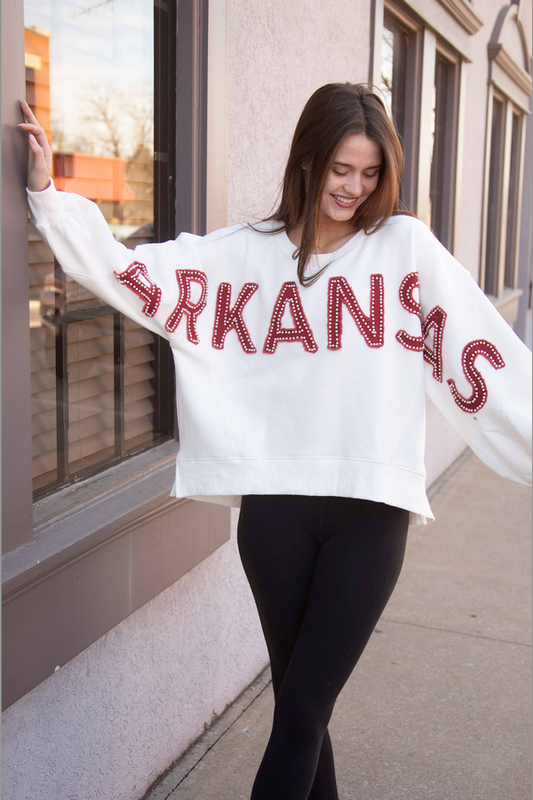 Customized Embroidered Mock neck Sweatshirt