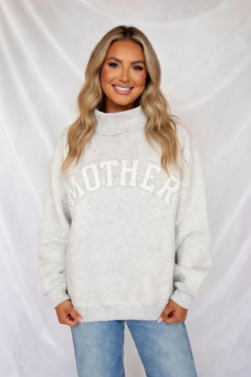 Mother's Day Customized Embroidered Mockneck | Gift for MOM