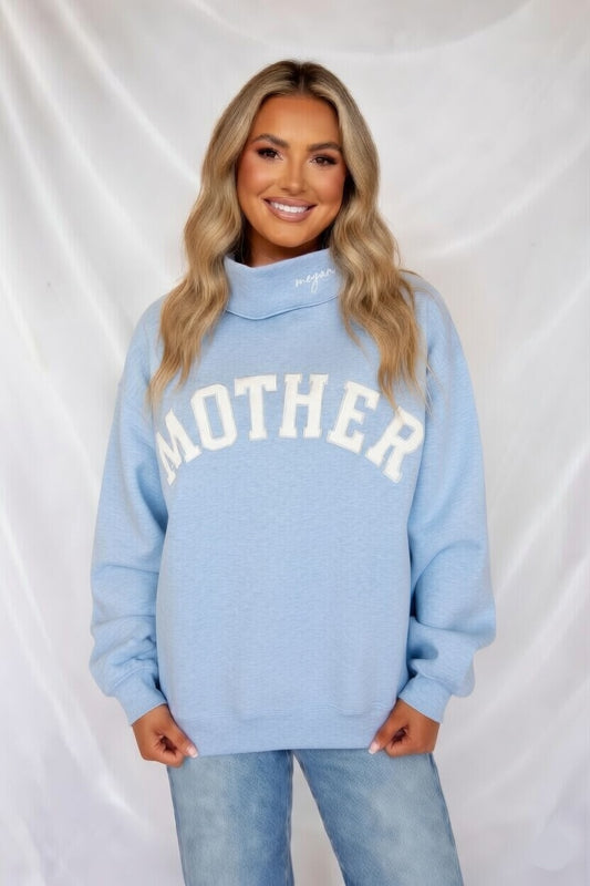 Mother's Day Customized Embroidered Mockneck | Gift for MOM