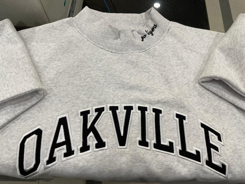 Mother's Day Customized Embroidered Mockneck | Gift for MOM