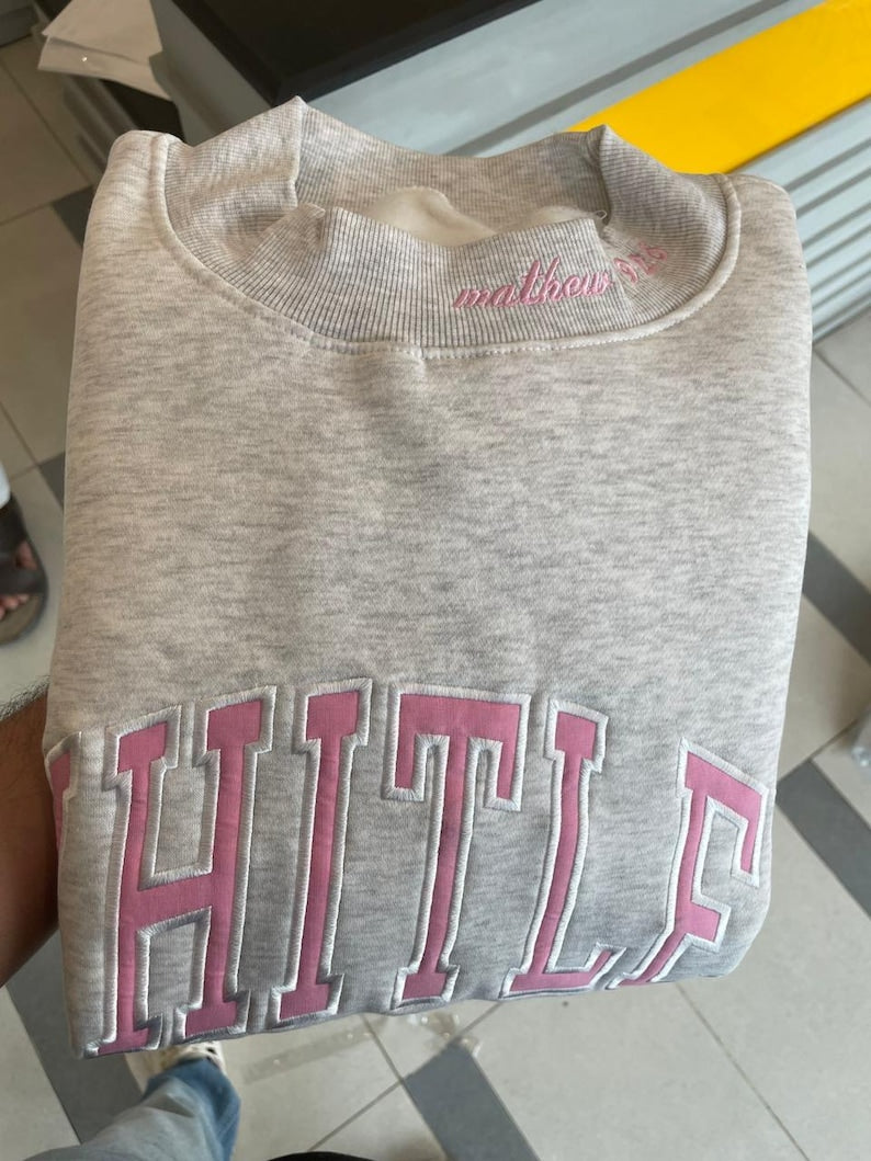 Mother's Day Customized Embroidered Mockneck | Gift for MOM